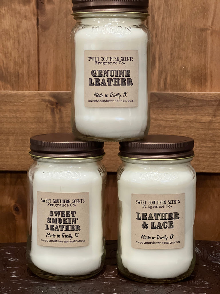 Leather Lover's Candle Collection