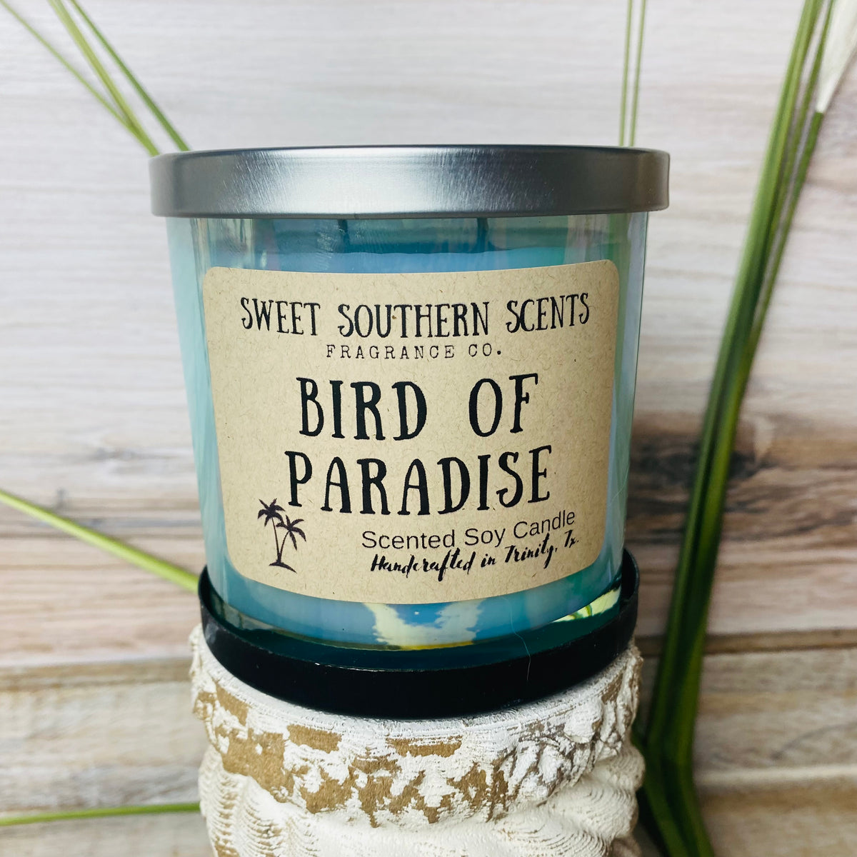 Bird of Paradise scented soy candle – Sweet Southern Scents