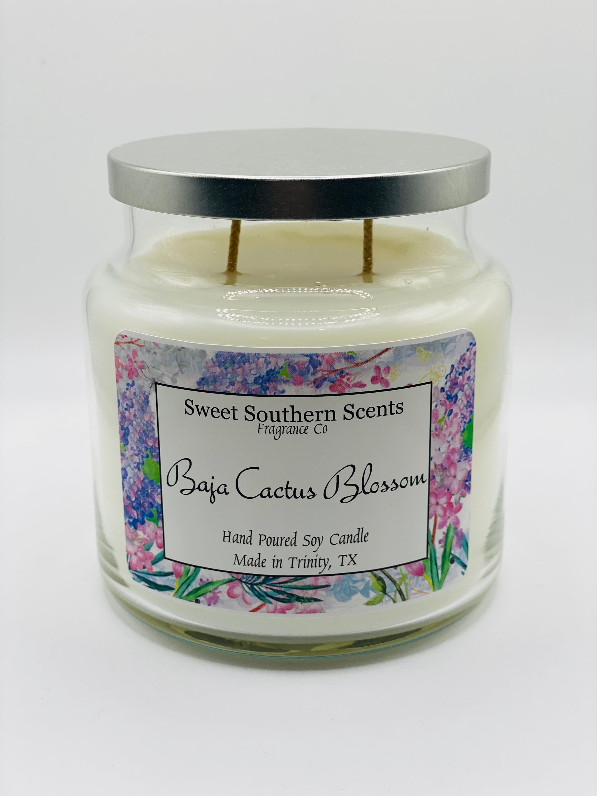 Baja Cactus Blossom soy candle – Sweet Southern Scents Fragrance Co