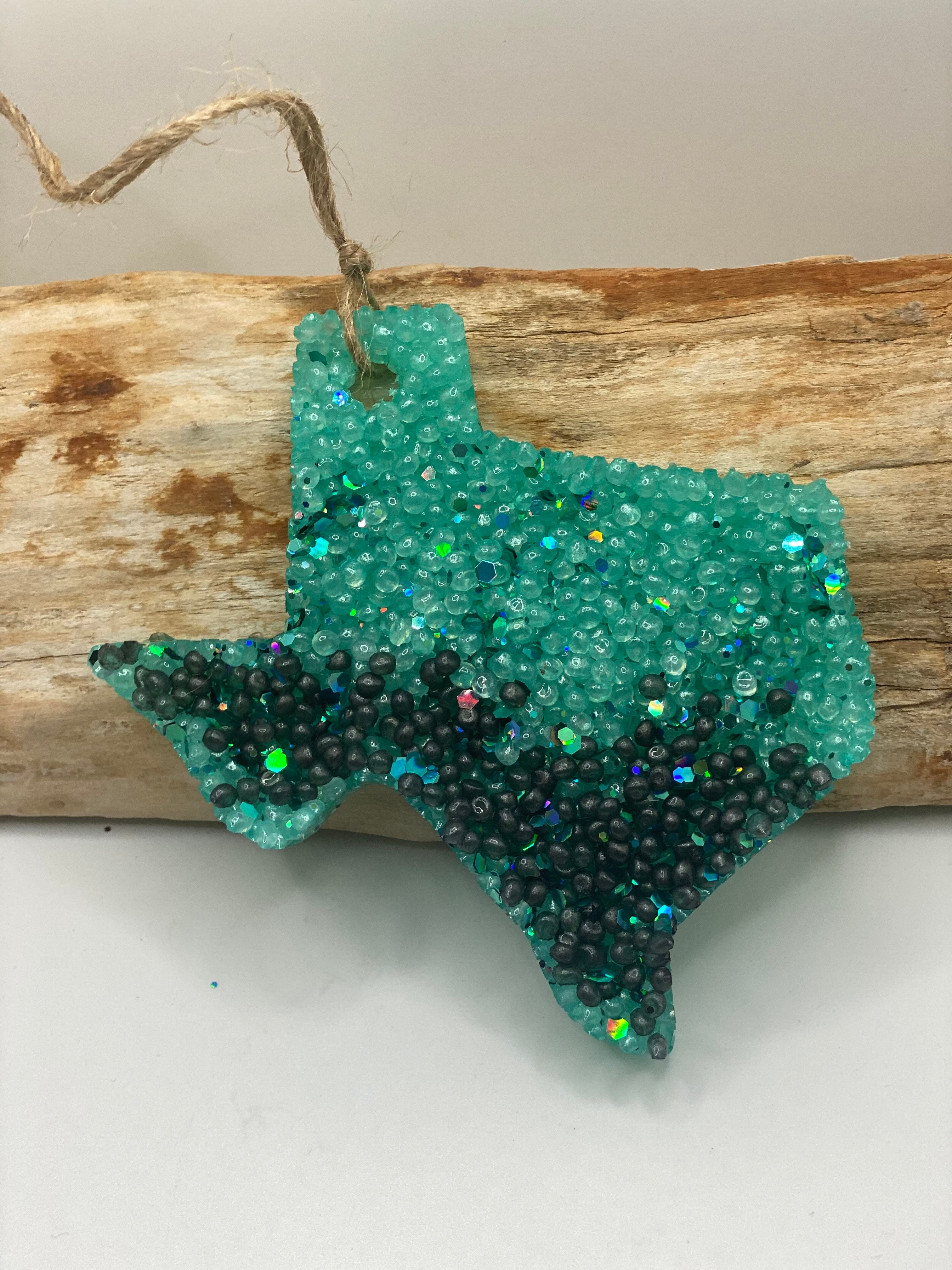 Texas Glitter Freshie  Handmade air freshener, Car air freshener diy,  Aroma beads